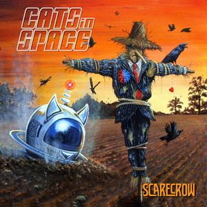 Cats In Space Scarecrow cover
