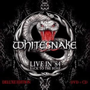 Whitesnake Live in 1984 - Back to the Bone cover