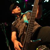 Gus G with jeff Scott Soto at the Whisky A G-Go in Los Angeles, CA