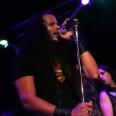 Gus G with jeff Scott Soto at the Whisky A G-Go in Los Angeles, CA