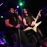 Gus G with jeff Scott Soto at the Whisky A G-Go in Los Angeles, CA