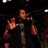 Gus G with jeff Scott Soto at the Whisky A G-Go in Los Angeles, CA