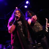 Gus G with jeff Scott Soto at the Whisky A G-Go in Los Angeles, CA