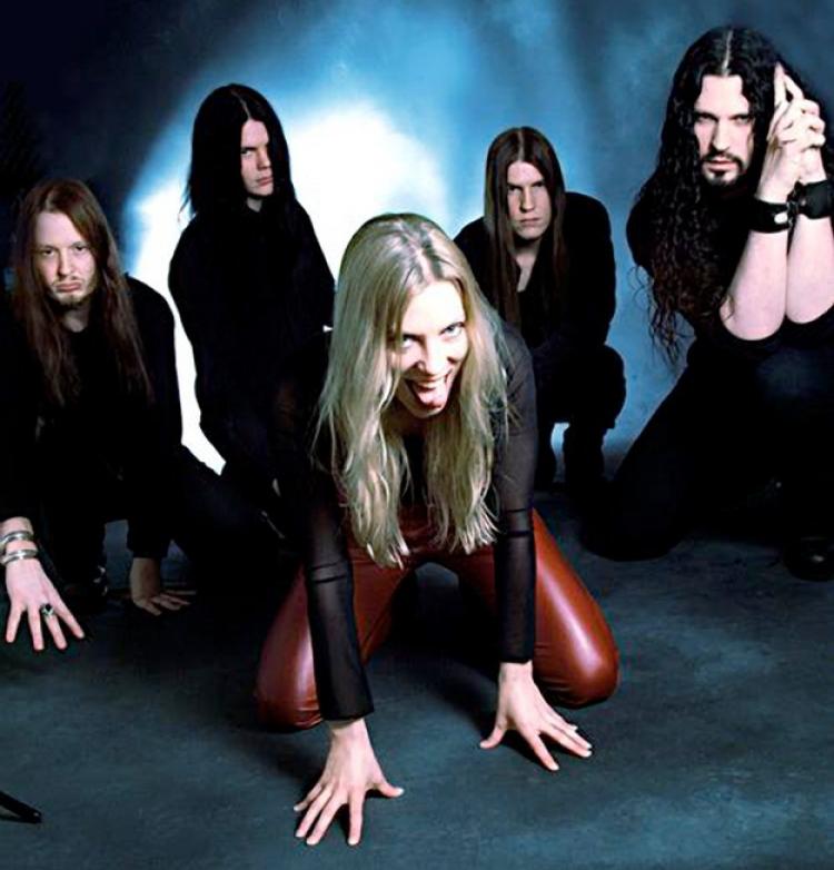 Arch Enemy band pic 2002