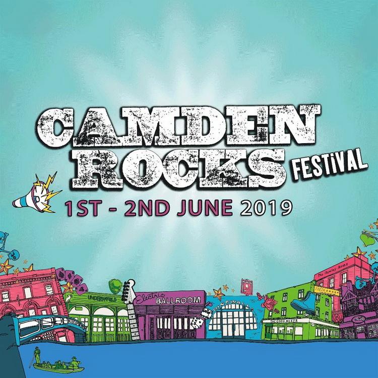 Camden Rocks Festival 2019 poster