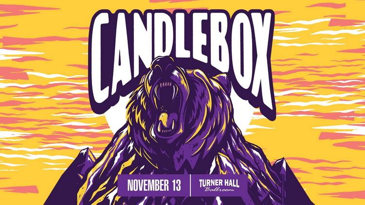 Candlebox Milwaukee Show 2019 poster