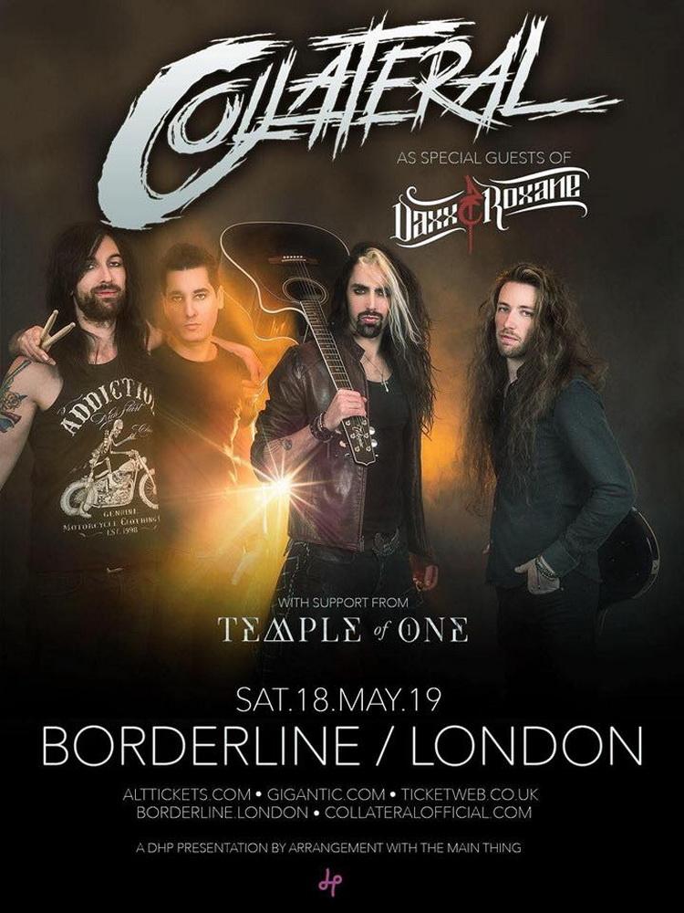 Collateral and Daxx & Roxane London Show 2019 poster