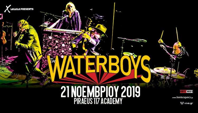 The Waterboys Athens Show 2019 poster