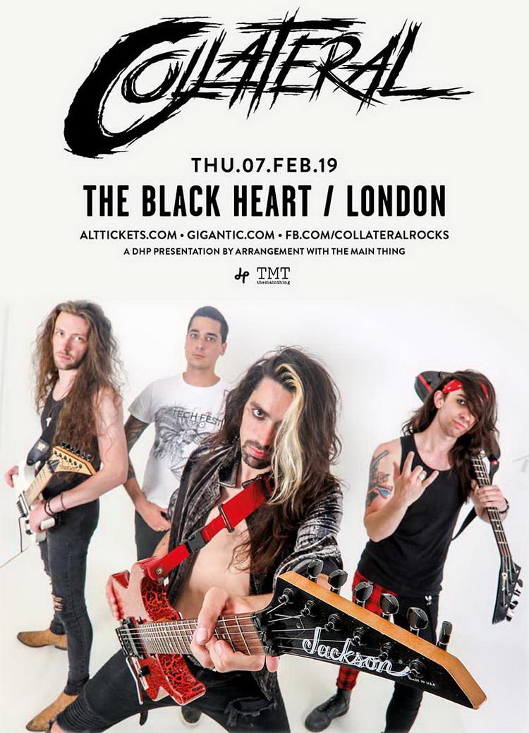 Collateral London show 2019 poster