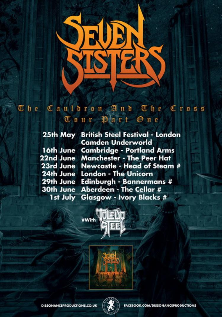 Seven Sisters UK Tour 2018 poster