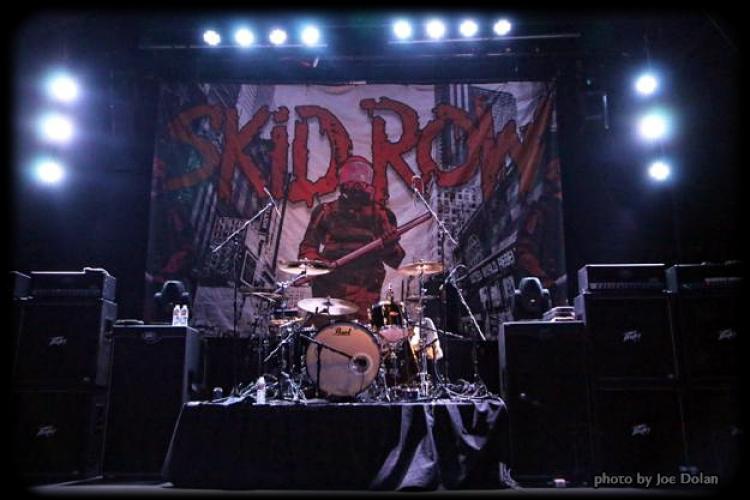 Skid Row stage pic
