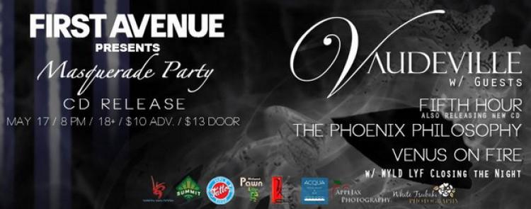 Vaudeville live 2014 poster