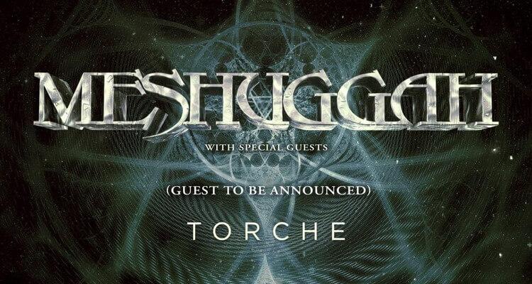 Meshuggah US Tour 2022 poster