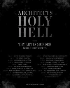 Architects North American Tour 2019 poster