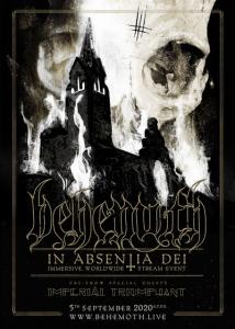 Behemoth live streaming show 2020 poster