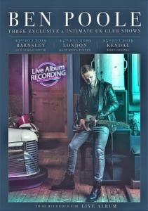 Ben Poole UK Shows 2019 poster