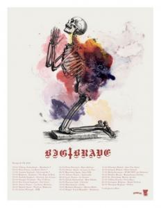 Big|Brave EU & UK Tour 2020 poster