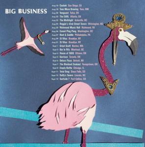 Big Business North American Tour 2019 poster