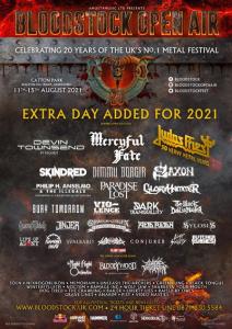 Bloodstock Open Air Festival 2021 poster