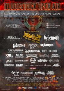 Bloodstock Open Air Festival 2020 poster