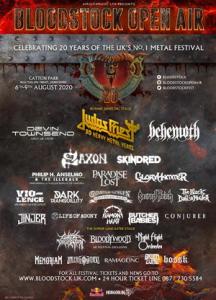 Bloodstock Open Air Festival 2020 poster