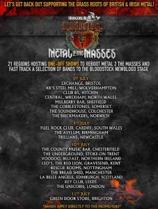 Bloodstock Metal 2 the Masses 2021 poster