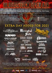 Bloodstock Festival 2021 poster