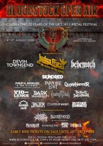 Bloodstock Open Air Festival 2020 poster