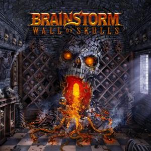 Brainstorm Wall of Skulls cover