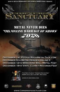 Corners Of Sanctuary live streaming shows 2020 poster