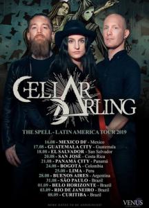 Cellar Darling South American Tour 2019 poster