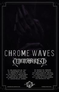 Chrome Waves US Tour 2019 poster