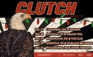 Clutch US Live Shows 2019 poster