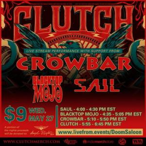 Clutch Virtual Show 2020 poster