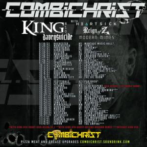 Combichrist US Tour 2021 poster 