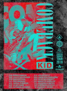 Comeback Kid EU & UK Tour 2019 poster