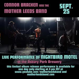 Connor Bracken and the Mother Leeds Band live streaming show 2020 poster