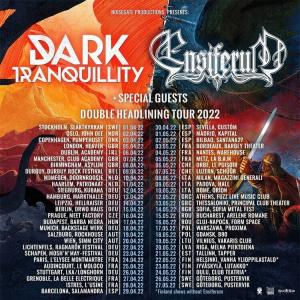 Ensiferum & Dark Tranquillity Euro Tour 2022 poster