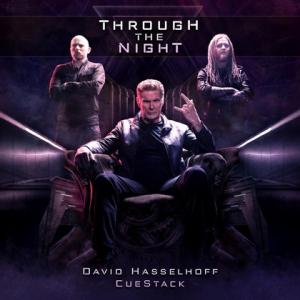 David Hasselhoff Cuestack Through the Night single cover