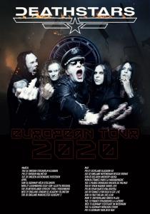 Deathstars Euro Tour 2020 poster