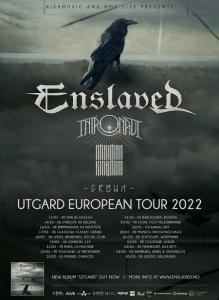 Enslaved Euro Tour 2022 poster