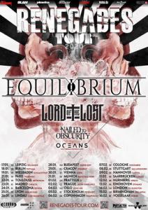 Equilibrium Euro Tour 2020 poster