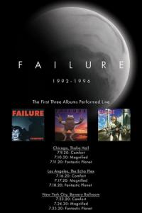 Failure US Tour 2020 poster