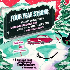 Four Year Strong Holiday Show 2020 poster