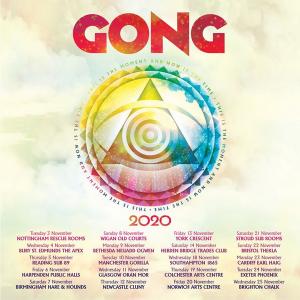 Gong UK Tour 2020 poster