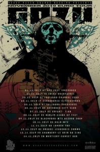 Gozu Euro Tour 2019 poster