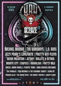 HRH Sleaze IV Festival 2020 poster