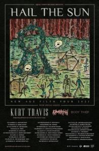 Hail The Sun North American Tour 221 poster