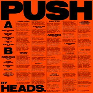 Heads. Push cover