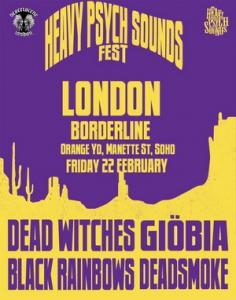 Heavy Psych Sounds Fest London 2019 poster